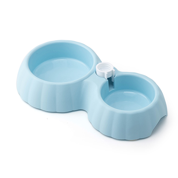 ROADREIGN - Wholesale Plastic Non-Slip Double Dog Feeding Bowl Pet Bowls 12