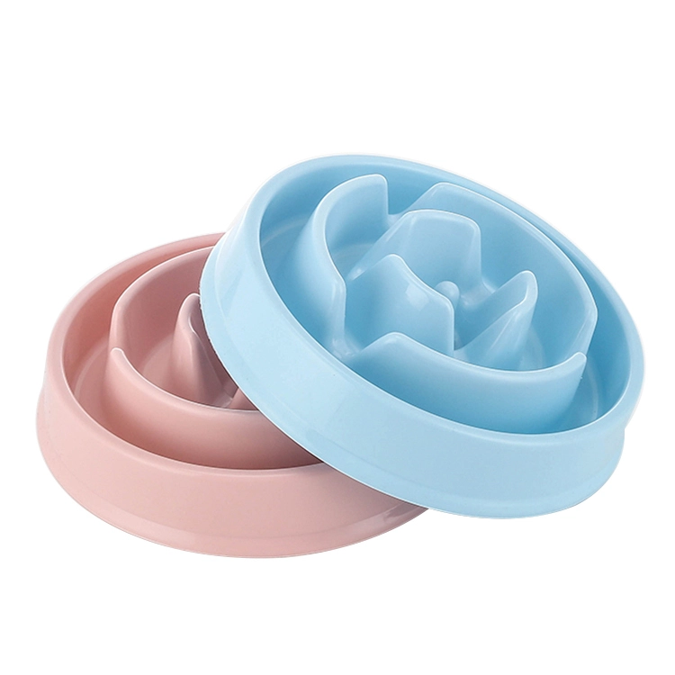 ROADREIGN - Wholesale Cheap Food Grade PP Slow Feed Dog Bowl Pet Bowls 1