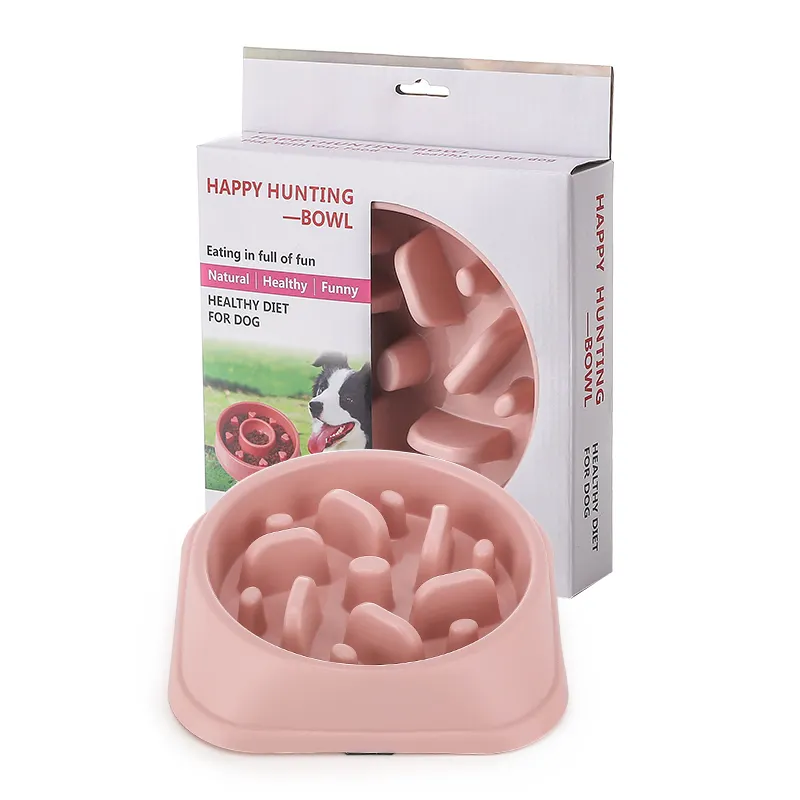 Plastic Slow Feeder Dog Bowl - Customizable, Certified Quality 3