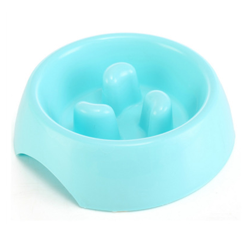 ROADREIGN - Cheap Pet Slow Feeder Plastic Dog Food Bowl Pet Bowls 7