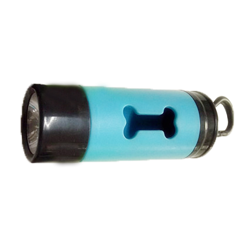 ROADREIGN - Dispensador de excrementos de perro de plástico con LED impreso personalizado para limpieza de mascotas 1
