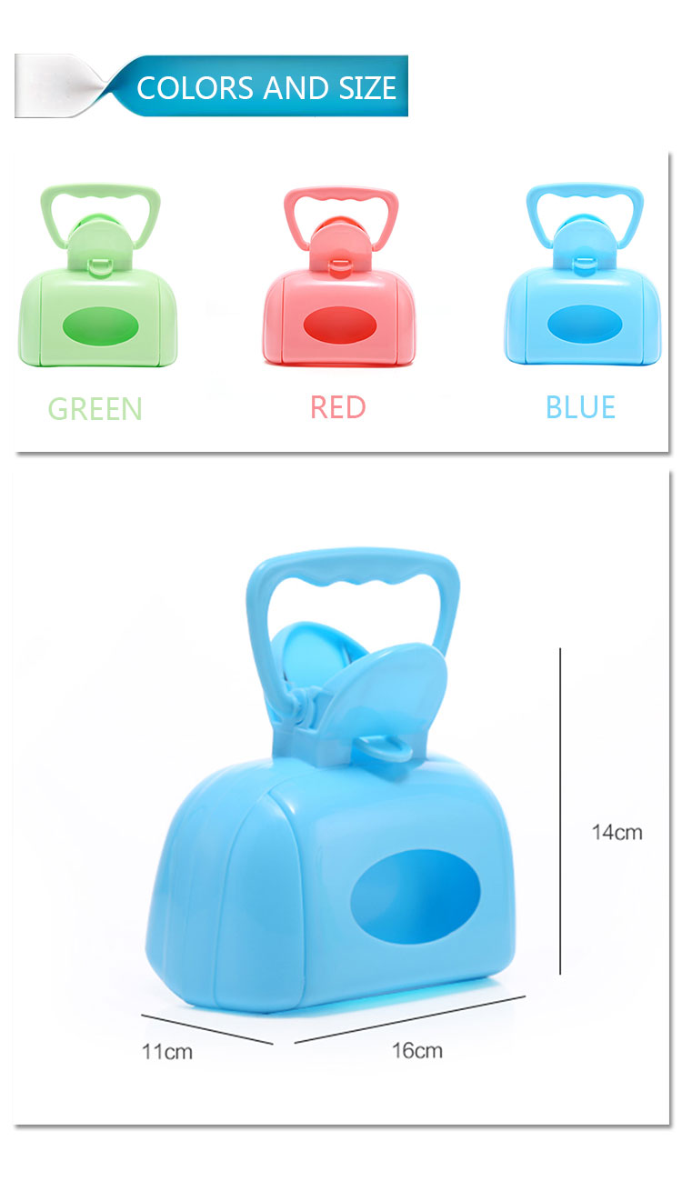 ROADREIGN - Outdoor Plastic Pet Dog Pooper Scooper Pet Cleaning 9