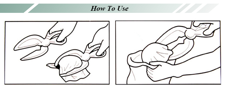 ROADREIGN - Plastic Pet Pooper Scooper, Scissor shaped Pooper Picker Pet Cleaning 12