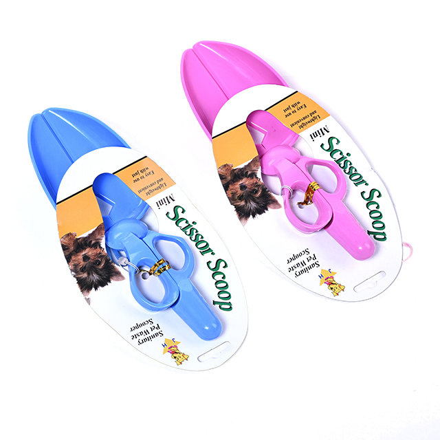 ROADREIGN - Plastic Pet Pooper Scooper, Scissor shaped Pooper Picker Pet Cleaning 2