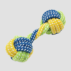 ROADREIGN - Wholesale Dumbbell Ball Cotton Dog Chew Toy Pet Toys 10