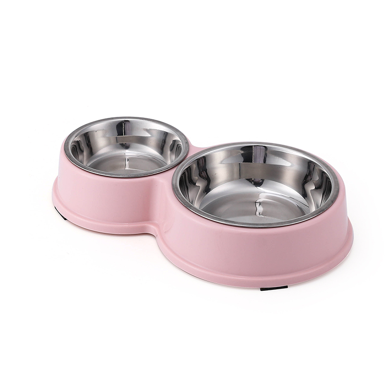 ROADREIGN - Wholesale Pet Feeder Products Double Stainless Steel Dog Bowl Pet Bowls 3
