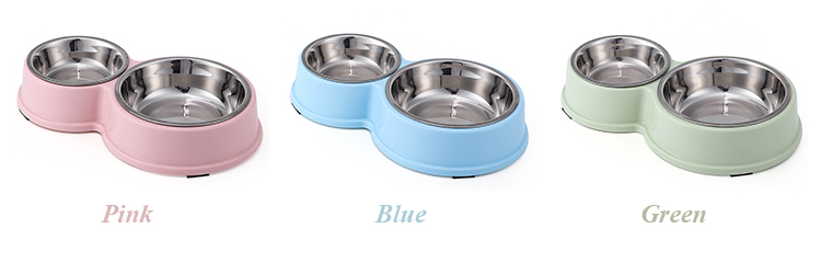 ROADREIGN - Wholesale Pet Feeder Products Double Stainless Steel Dog Bowl Pet Bowls 11