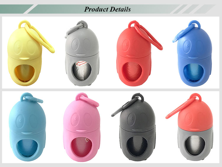 ROADREIGN - Amazon Hot Selling Plastic Pet Waste Bag Dispenser Pet Cleaning 9