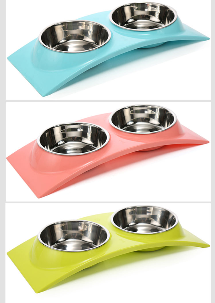 ROADREIGN - Amazon Hot Selling Automatic Pet Feeder Bowl, Plastic Pet Feeding Bowl Pet Bowls 10
