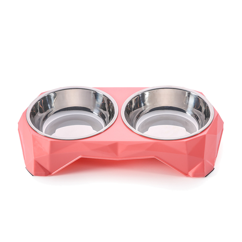 ROADREIGN - Wholesale Raised Stainless Steel Dog Bowl Stand Pet Bowls 5