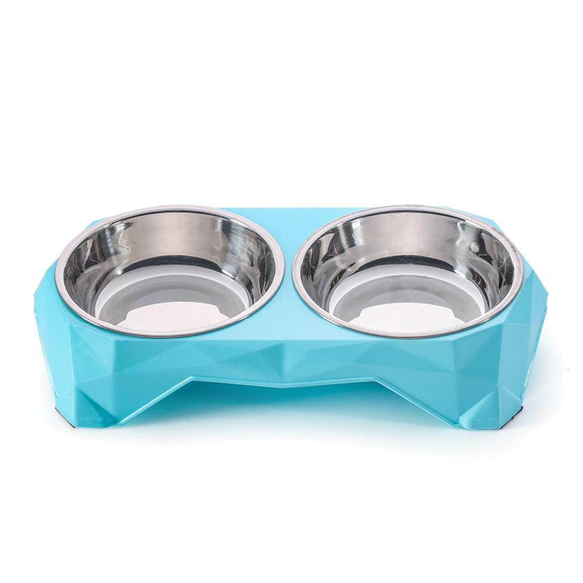 ROADREIGN - Wholesale Raised Stainless Steel Dog Bowl Stand Pet Bowls 7