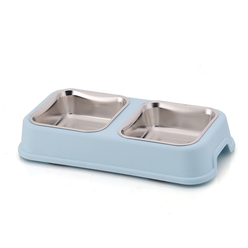 ROADREIGN - Wholesale Food Grade Stainless Steel Dog Double Bowl Pet Bowls 5