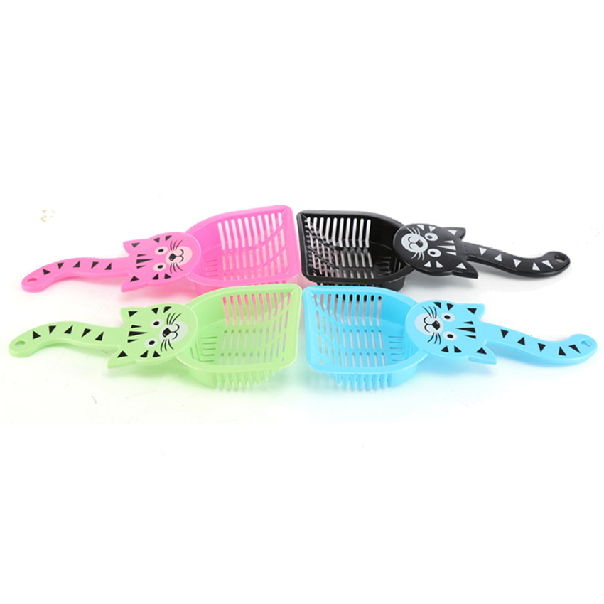 ROADREIGN - Wholesale Lovely Plastic Cat Litter Scooper Pet Cleaning 5