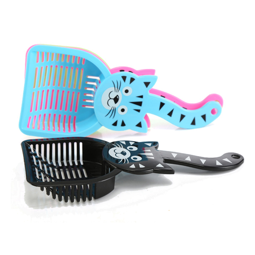 ROADREIGN - Wholesale Lovely Plastic Cat Litter Scooper Pet Cleaning 3