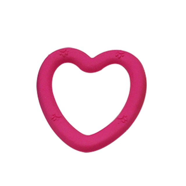 ROADREIGN - Wholesale Heart Shaped Rubber Pet Dog Chew Toy Pet Toys 6