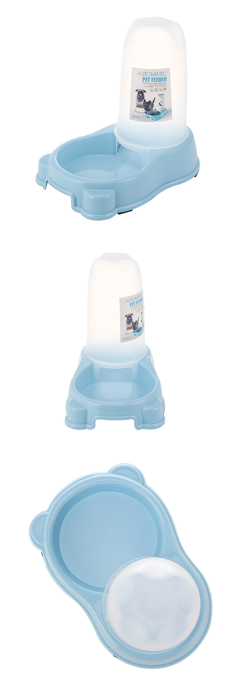 ROADREIGN - Custom Printed Automatic Plastic Dog Bowl Pet Bowls 11