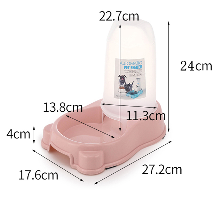 ROADREIGN - Custom Printed Automatic Plastic Dog Bowl Pet Bowls 13