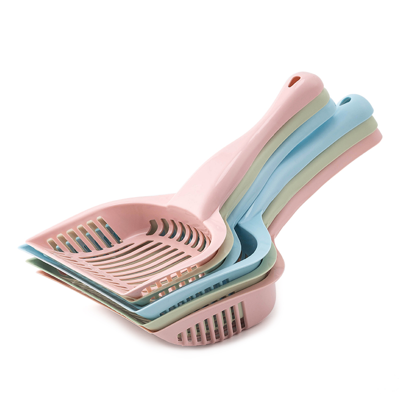 ROADREIGN - Wholesale Durable Plastic Cat Litter Shovel Pet Cleaning 6