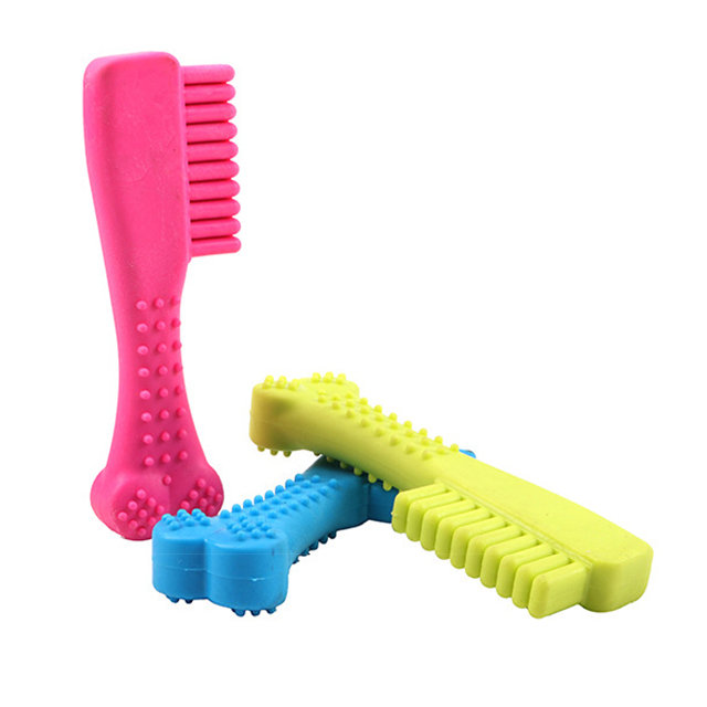 ROADREIGN - Durable Teeth Cleaning TPR Rubber Pet Dog Chew Toy Pet Toys 7