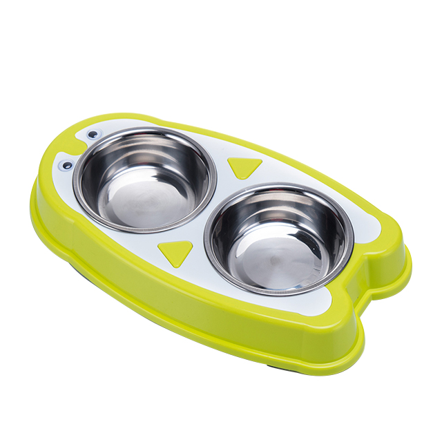 ROADREIGN - Wholesale Double Stainless Steel Pet Bowl , Hot Selling Stainless Steel Dog Bowl Pet Bowls 5