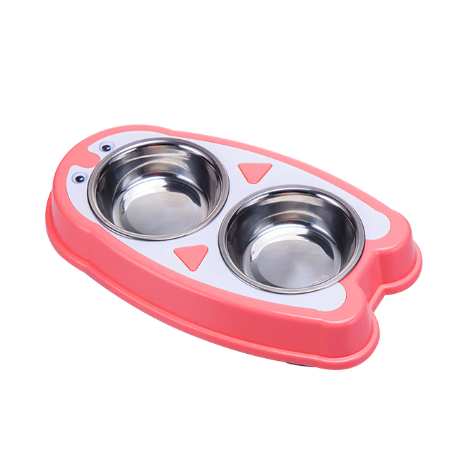 ROADREIGN - Wholesale Double Stainless Steel Pet Bowl , Hot Selling Stainless Steel Dog Bowl Pet Bowls 4