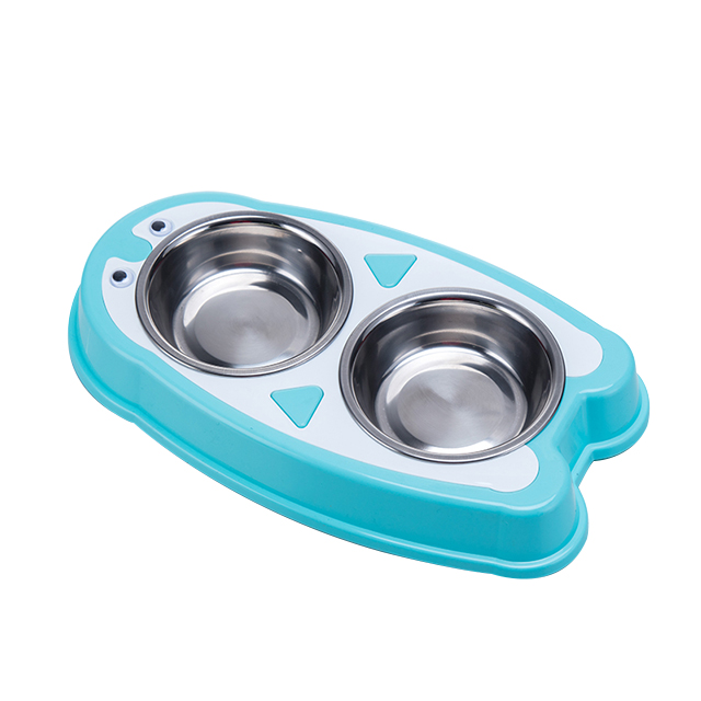 ROADREIGN - Wholesale Double Stainless Steel Pet Bowl , Hot Selling Stainless Steel Dog Bowl Pet Bowls 3