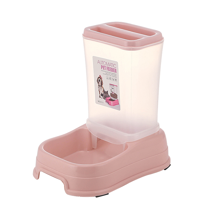 ROADREIGN - Hot Selling Self-acting Plastic Dog Food Bowl Pet Bowls 4