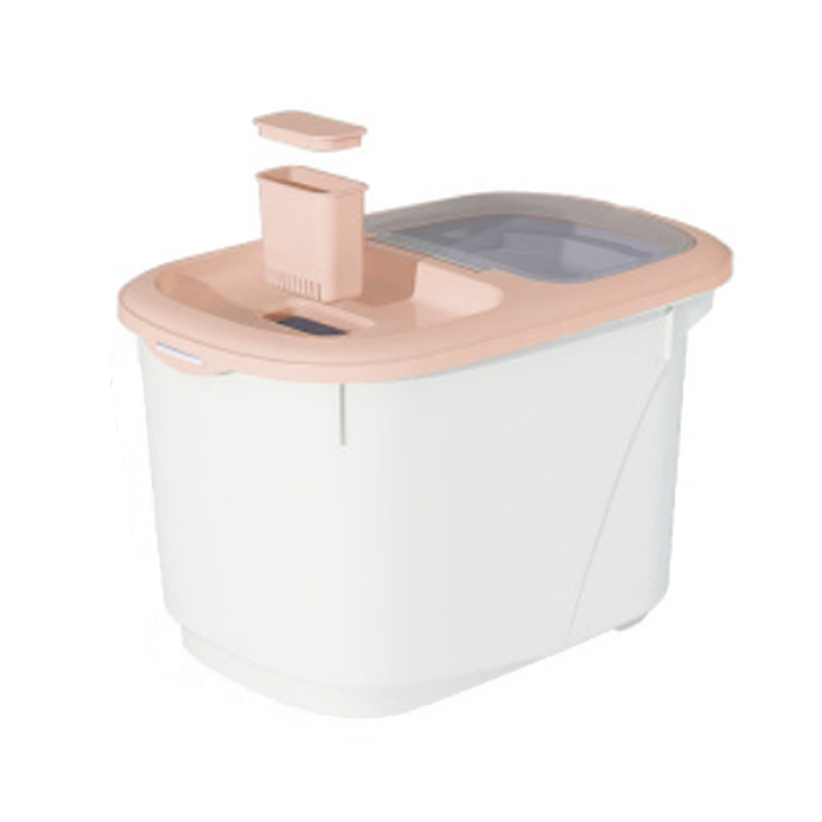 ROADREIGN - Wholesale Pet Food Long-Term Storage Plastic Dog Food Bucket Pet Bowls 5