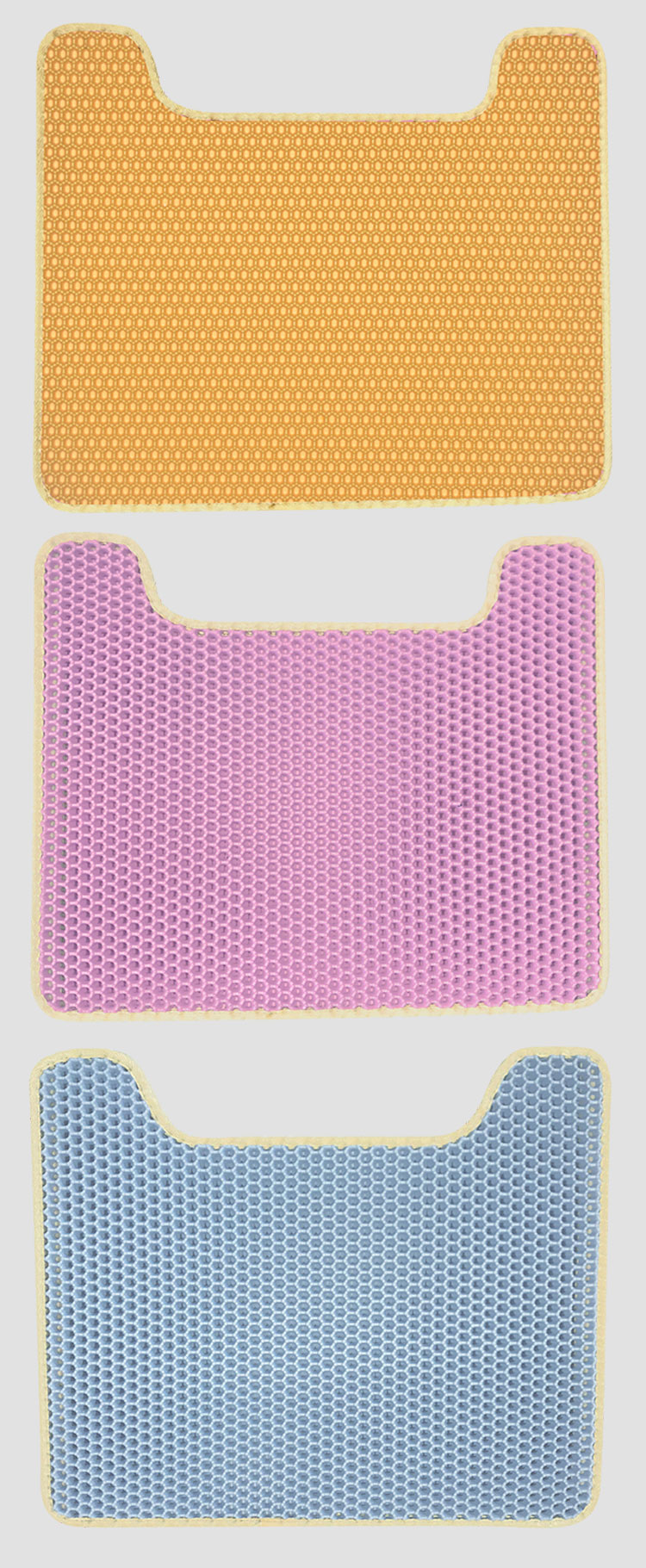 ROADREIGN - Amazon Hot Selling U Shape Waterproof Cat Litter Mat Pet Cleaning 10