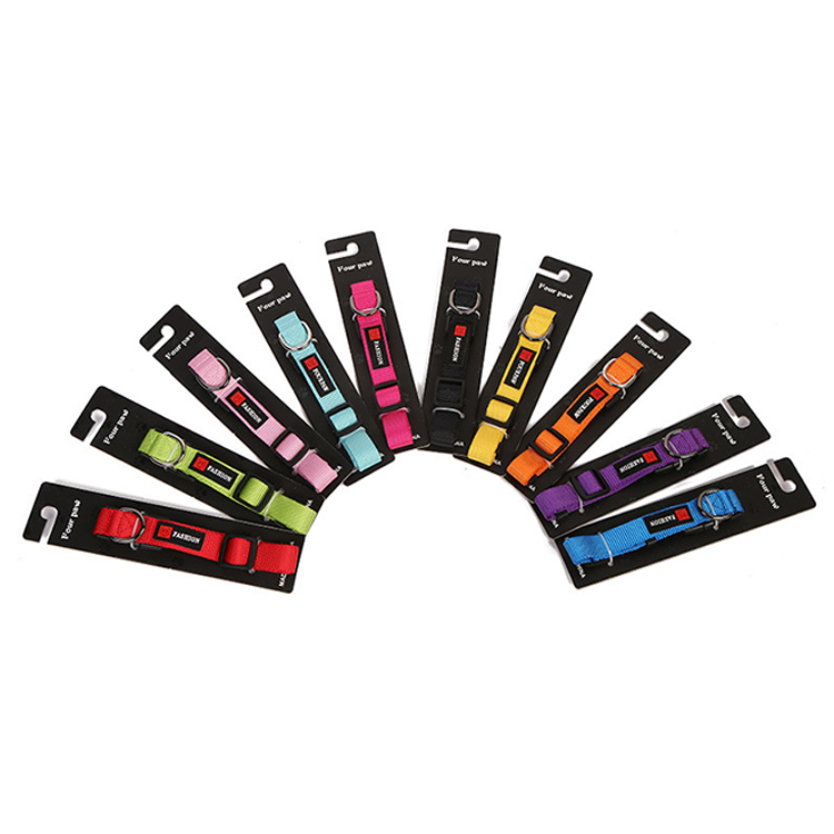 ROADREIGN - Verstelbare hondenhalsband van zacht nylon, op maat gemaakt. 2