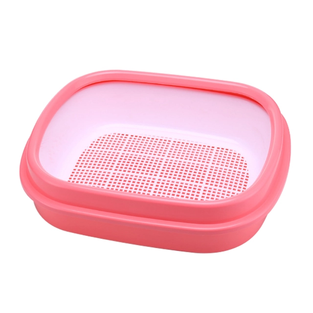 ROADREIGN - Easy To Clean Large Size Cat Plastic Litter Box , Hot Selling Cat Toilet Pet Toilets 1