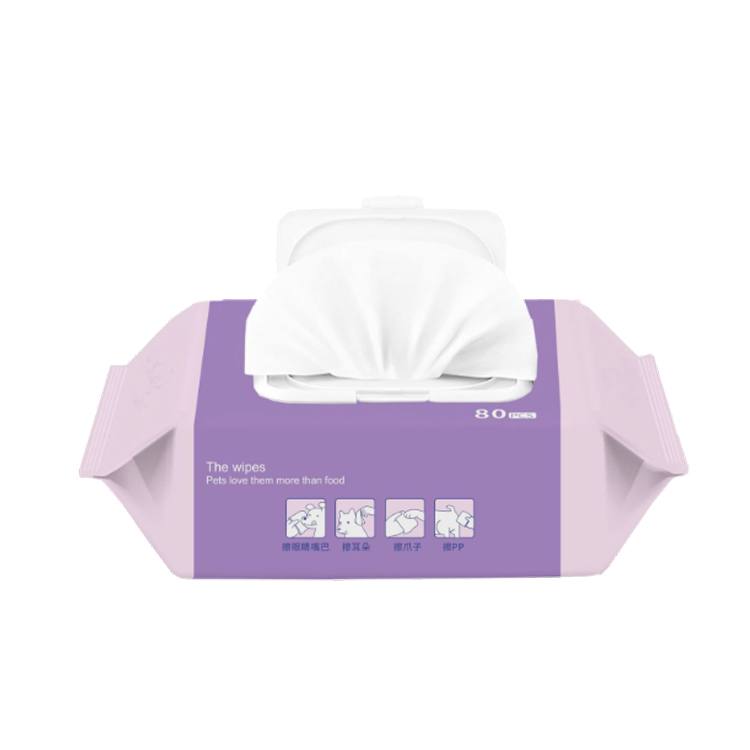 Custom Cat Soft Disposable Pet Dog Care Wipes