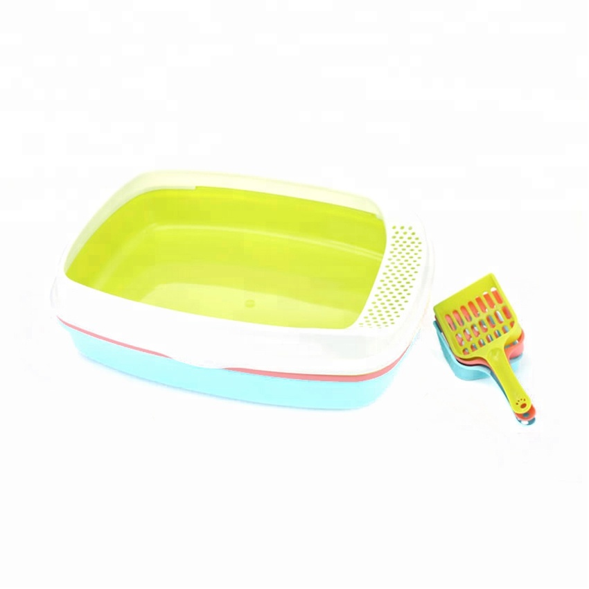 ROADREIGN - Wholesale Durable Plastic Cat Litter Box Pet Toilets 5