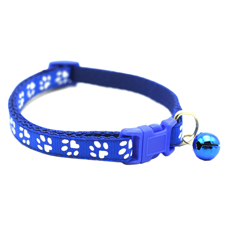 ROADREIGN - Custom Colors PVC Adjustable Dog Collars With Bell Pet Collars&Leashes 4