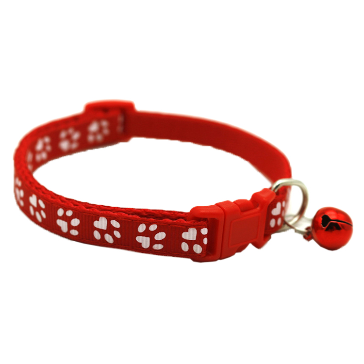 ROADREIGN - Custom Colors PVC Adjustable Dog Collars With Bell Pet Collars&Leashes 3