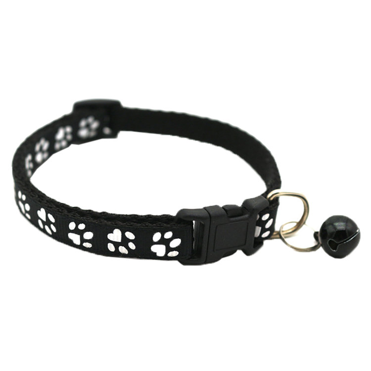 ROADREIGN - Custom Colors PVC Adjustable Dog Collars With Bell Pet Collars&Leashes 6