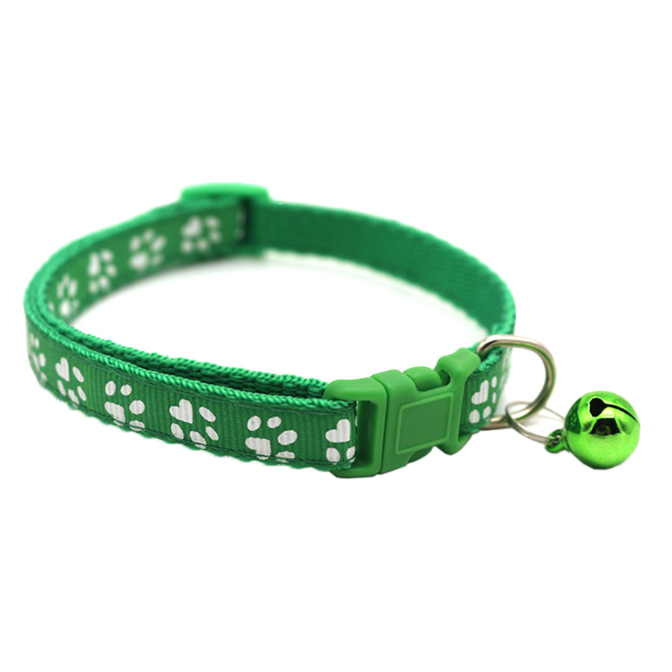 ROADREIGN - Custom Colors PVC Adjustable Dog Collars With Bell Pet Collars&Leashes 5