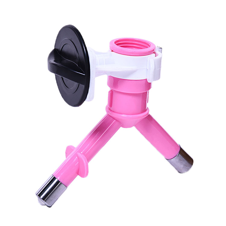 ROADREIGN - Pet Hanging Bottle Dispenser For Cat Dog Double Automatic Water Drink Pet Drinking 1