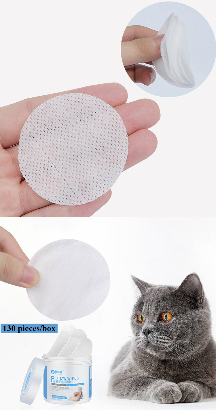 Soft Pet Dog Wipes Disposable Cat Eye/Ear Care Wipes