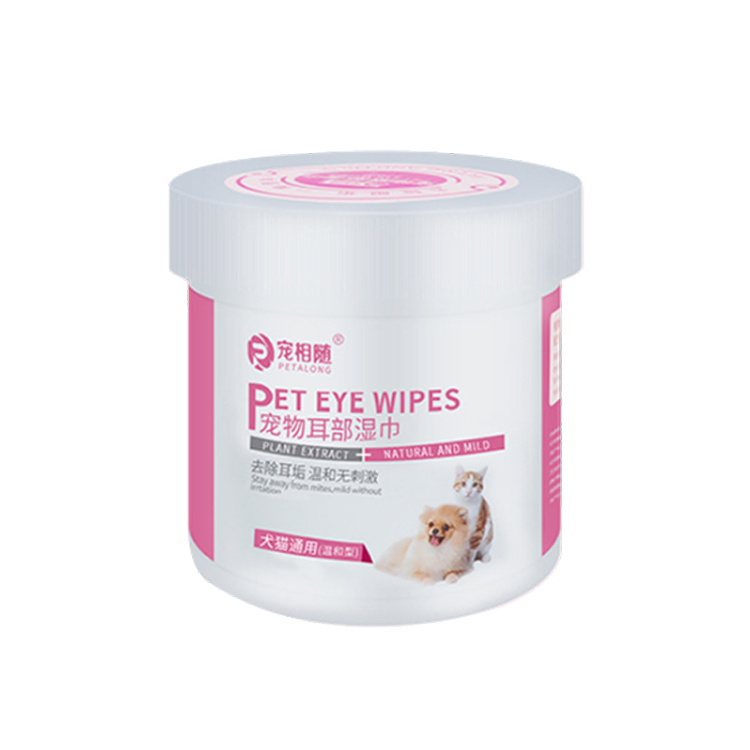 ROADREIGN - Soft Pet Dog Wipes Disposable Cat Eye/Ear Care Wipes Pet Cleaning 6