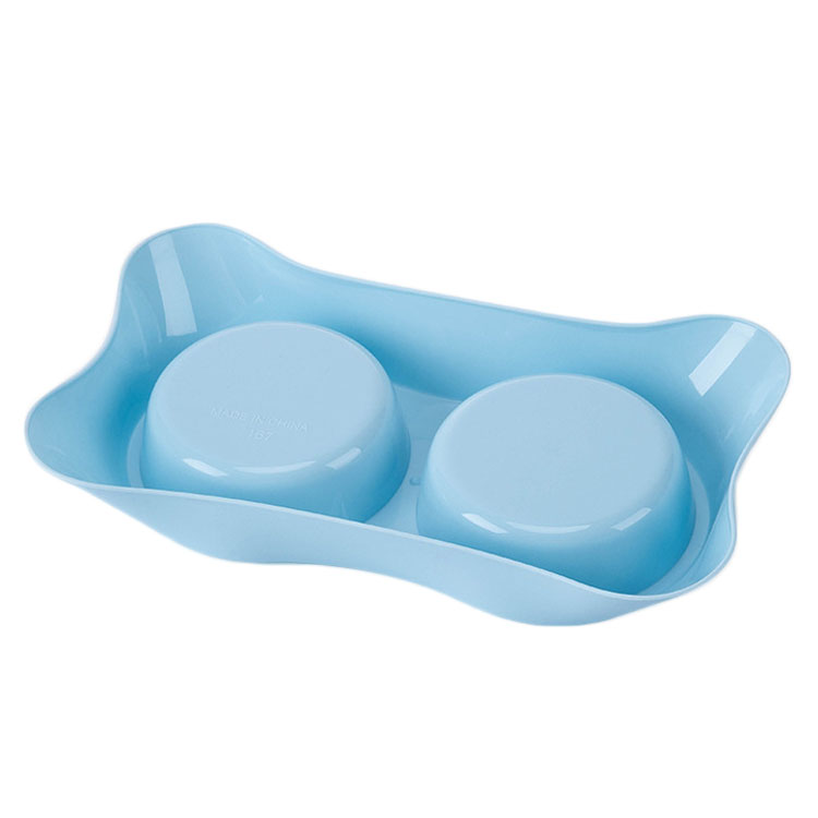ROADREIGN - Gamelles doubles en plastique pour chiens et chats (vente en gros) 9