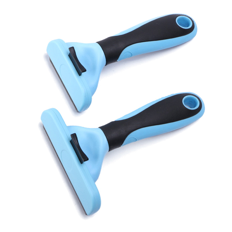 ROADREIGN - Peigne en acier inoxydable pour chiens et chats en gros, brosse personnalisée pour le toilettage des animaux de compagnie 3