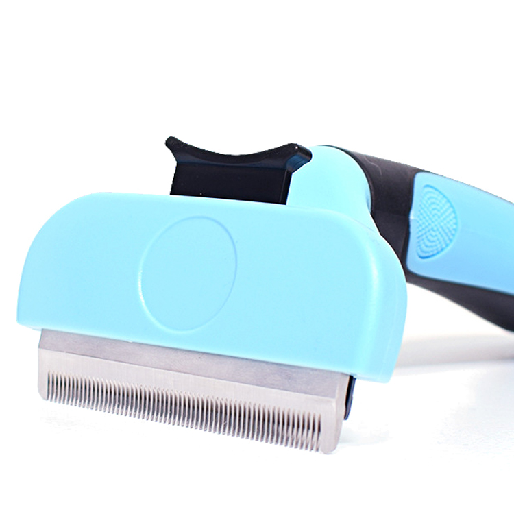 ROADREIGN - Peigne en acier inoxydable pour chiens et chats en gros, brosse personnalisée pour le toilettage des animaux de compagnie 4