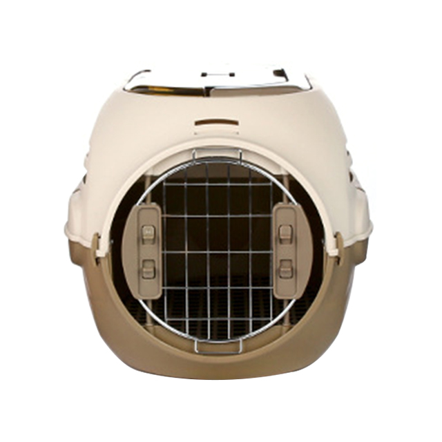 ROADREIGN - Cage de transport pour animaux de compagnie en plastique de haute qualité avec puits de lumière 6