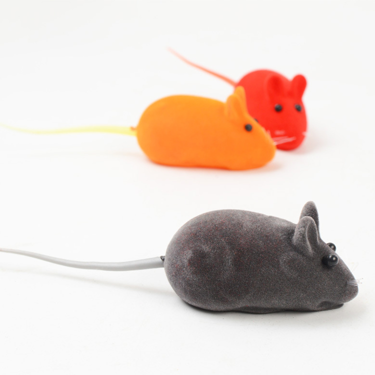 ROADREIGN - Wholesale Plush Mouse Toy Pet Voice Toy For Cat Pet Toys 4