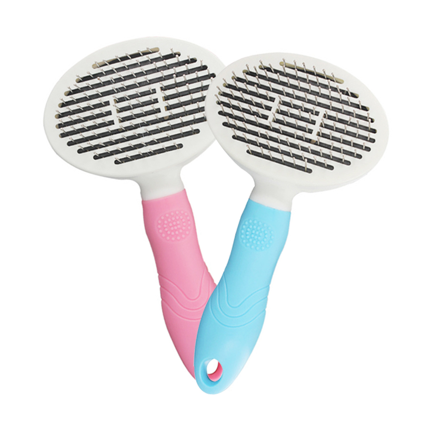 ROADREIGN - Peigne de toilettage automatique en acier inoxydable pour chiens, en vente en gros. Brosses pour animaux de compagnie. 4