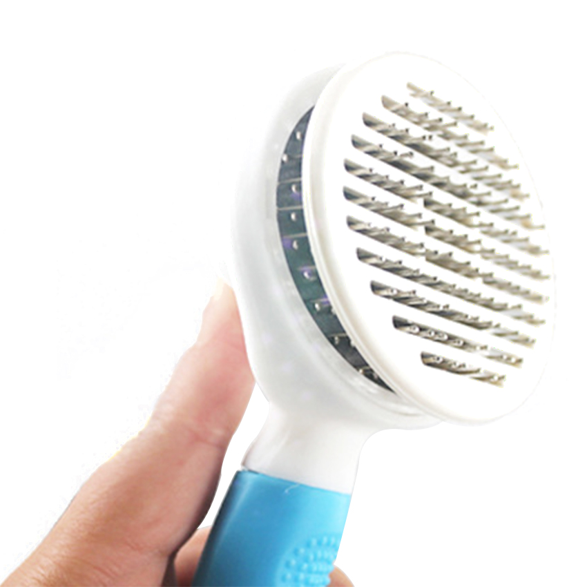 ROADREIGN - Peigne de toilettage automatique en acier inoxydable pour chiens, en vente en gros. Brosses pour animaux de compagnie. 5