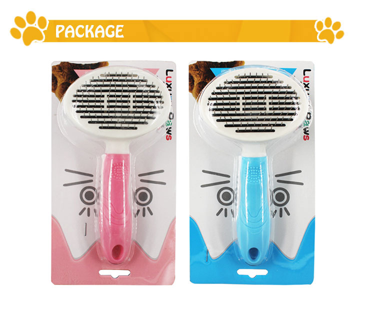 ROADREIGN - Hot Sale Wholesale Stainless Steel Automatic Dog Grooming Comb Pet Brushes 10