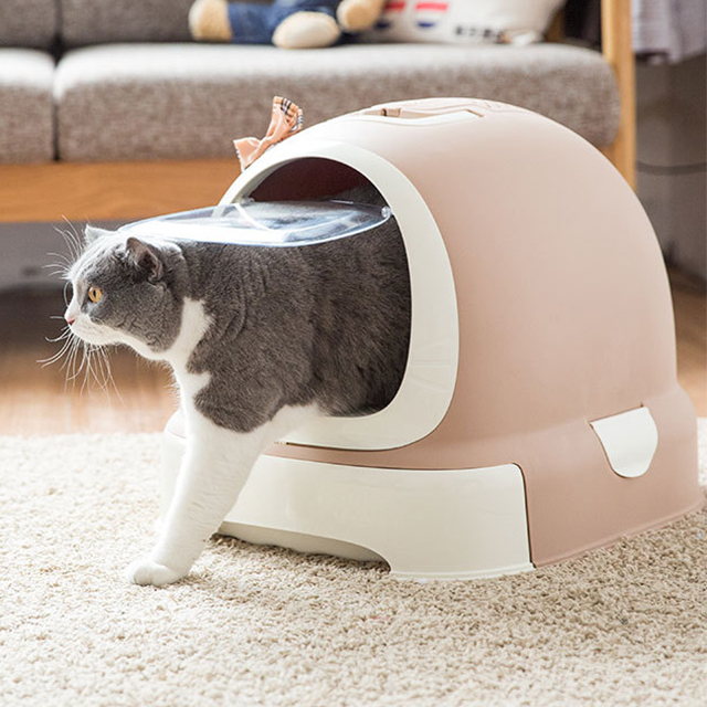 ROADREIGN - Bulk Buying Training Cat Toilet, Wholesale Plastic Cat Litter Box Pet Toilets 6