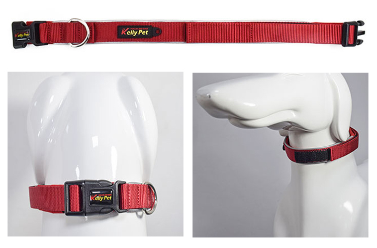 ROADREIGN - Wholesale High Quality Adjustable Nylon Pet Collar Pet Collars&Leashes 12